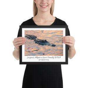 Juxtaposed Poster (framed)