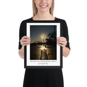 Night Light Poster (framed)