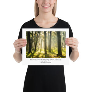 Ethereal Forest Poster (unframed)